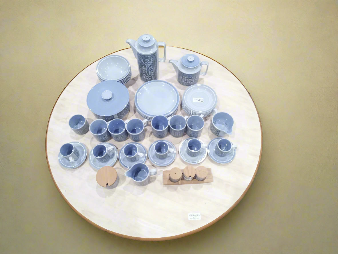 HORSEA England Tapestry Crockery Set for 6 people