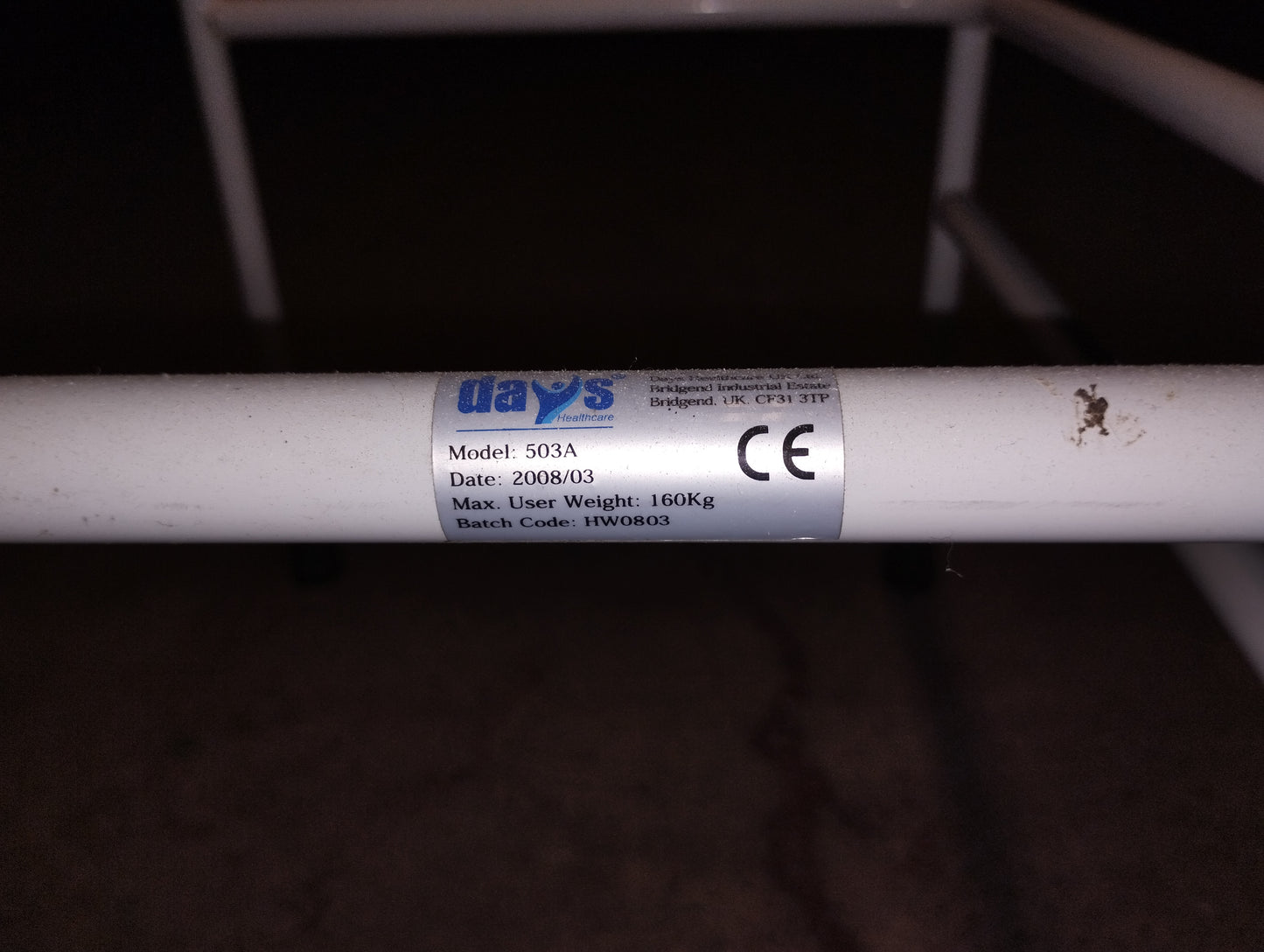 Toilet Support Frame