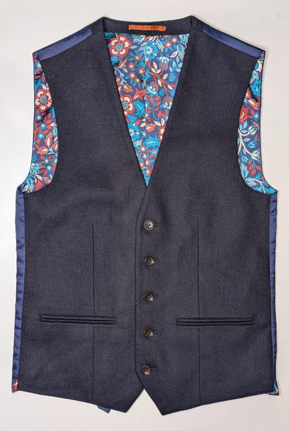 New NEXT Navy Blue Waistcoat