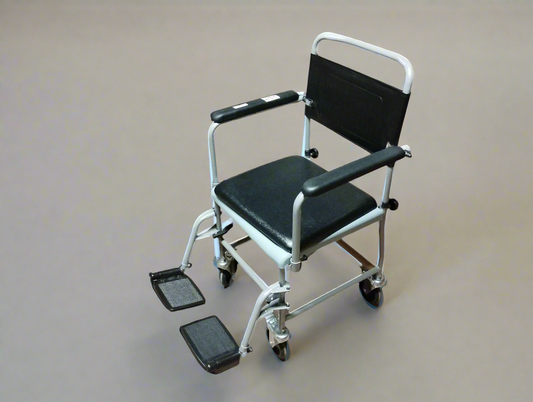 Mobile Wheeled Commode Chair