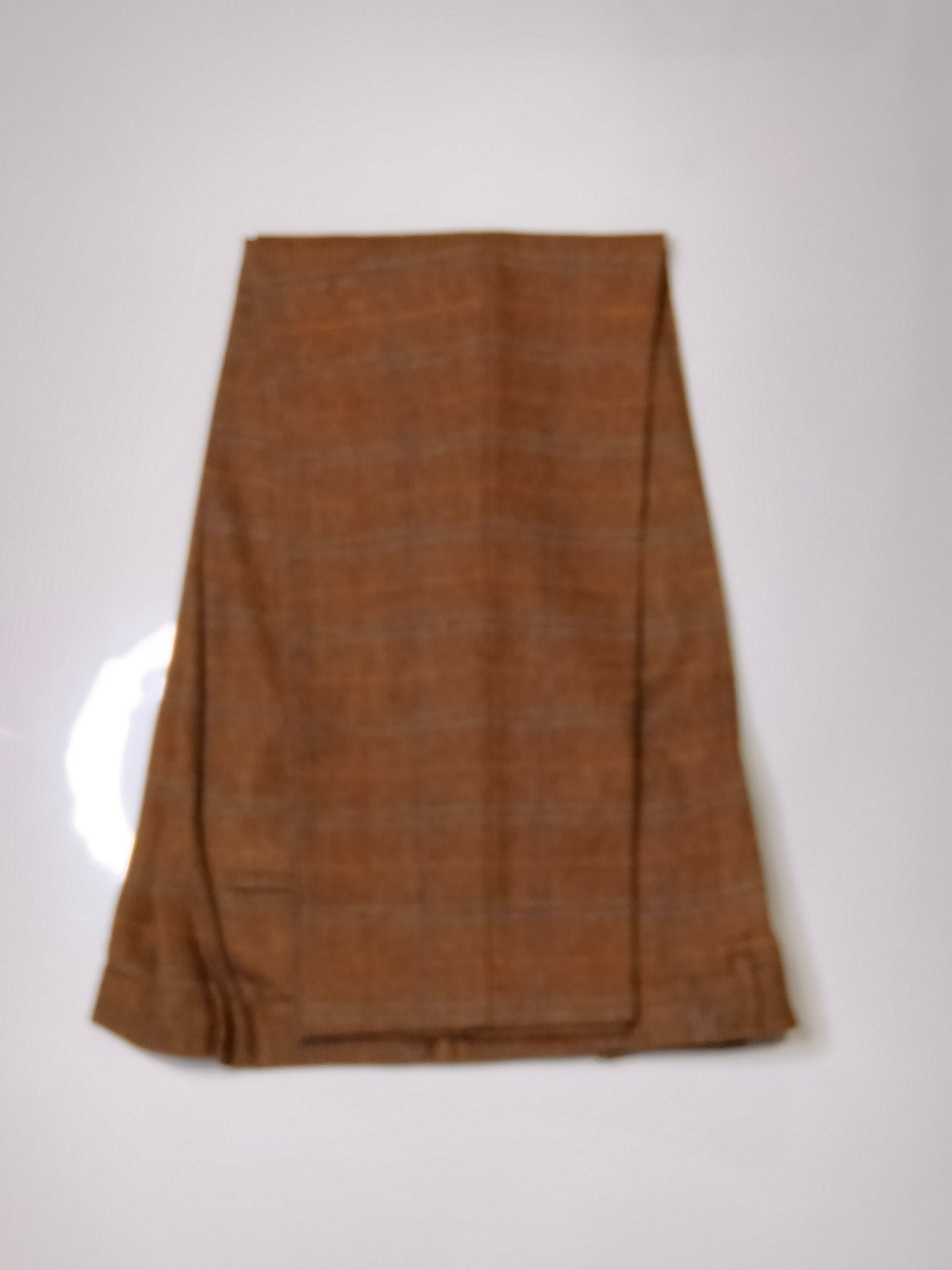 Brown Tweed Three-Piece Suit with Asterix Lining, Jacket - 48, Regular Fit, Waistcoat and Trousers - 42, Regular Fit