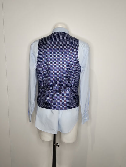 New TruClothing Navy Wool Blend 3 Piece